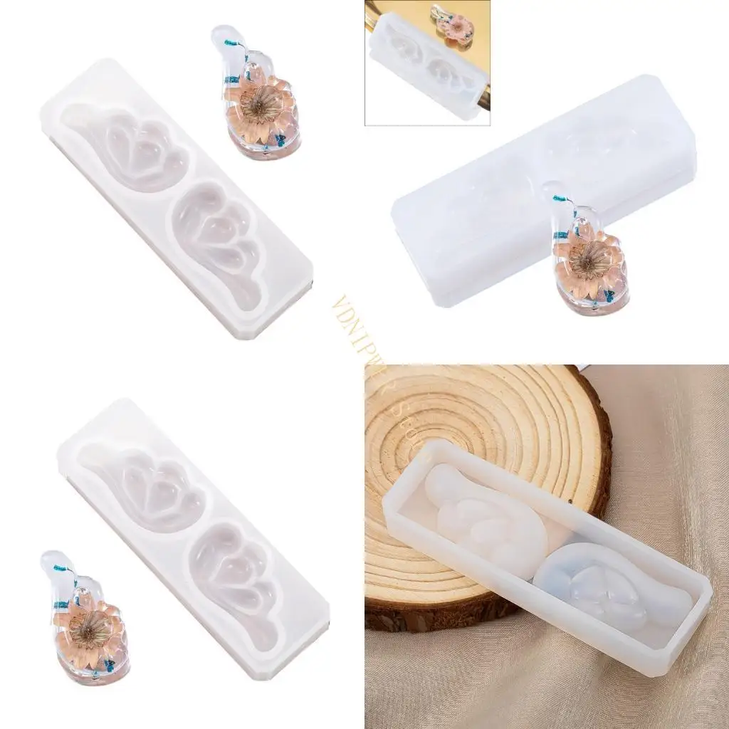 

Unique Wing Silicone Craft Mold Effortless Demolding For Crystal Resin Art Projects D08E