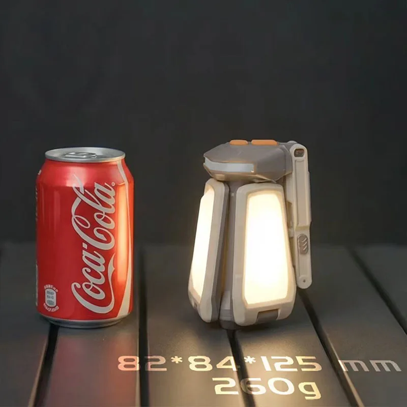 ML04 Multi-Functional Outdoor LED Lantern，2000LM Camping Lantern, Rechargeable Magnetic Work Light,Rotatable Hook & Base