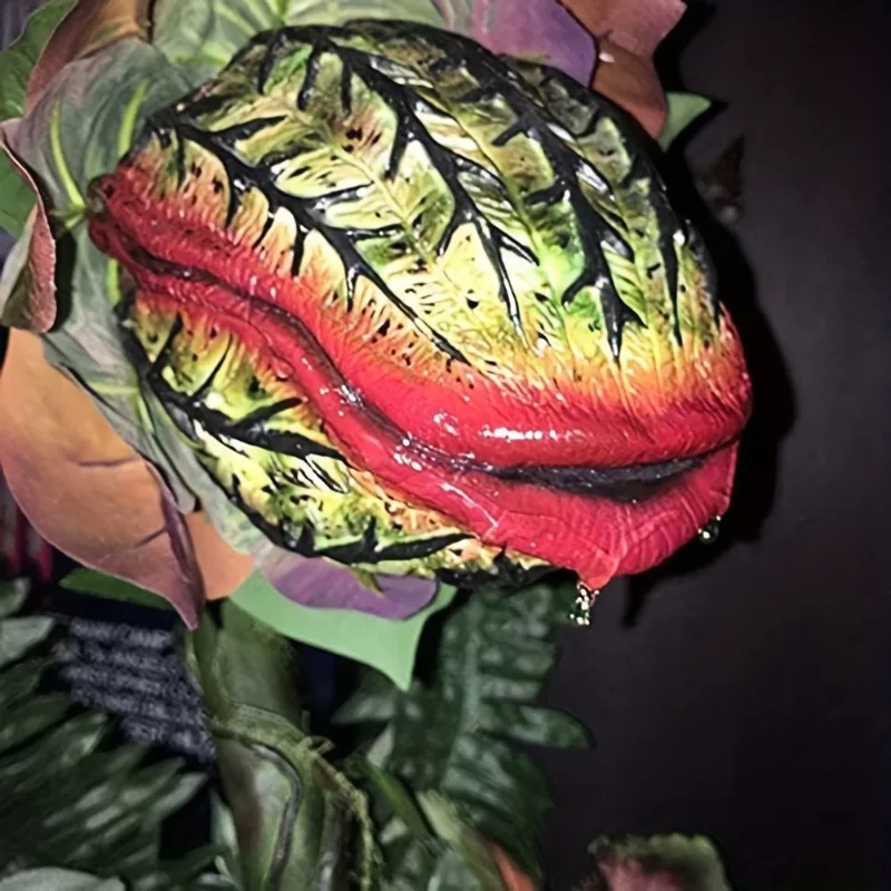 Halloween Piranha Resin Ornaments, Corpse Ornaments Flower Decor Courtyard Little Shop of Horrors Decoration Outdoor Green
