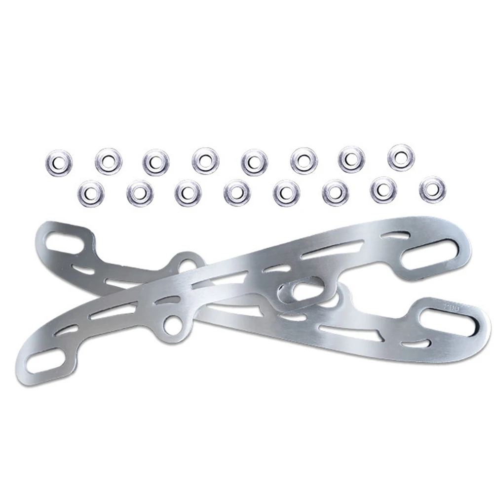 

253/290 MM Skate Blade Ice Blade 1 Pair Skating Replacement Blades Stainless Steel Inline Figure Skate Blade for Women Men