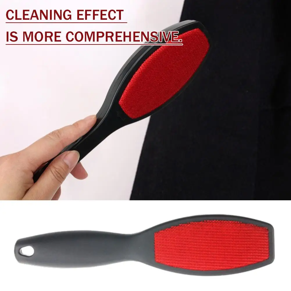 Brosse portable double face imbibée pour épilation des vêtements, adaptée pour enlever la poussière, poils d'animaux, WagBooks, H5V9