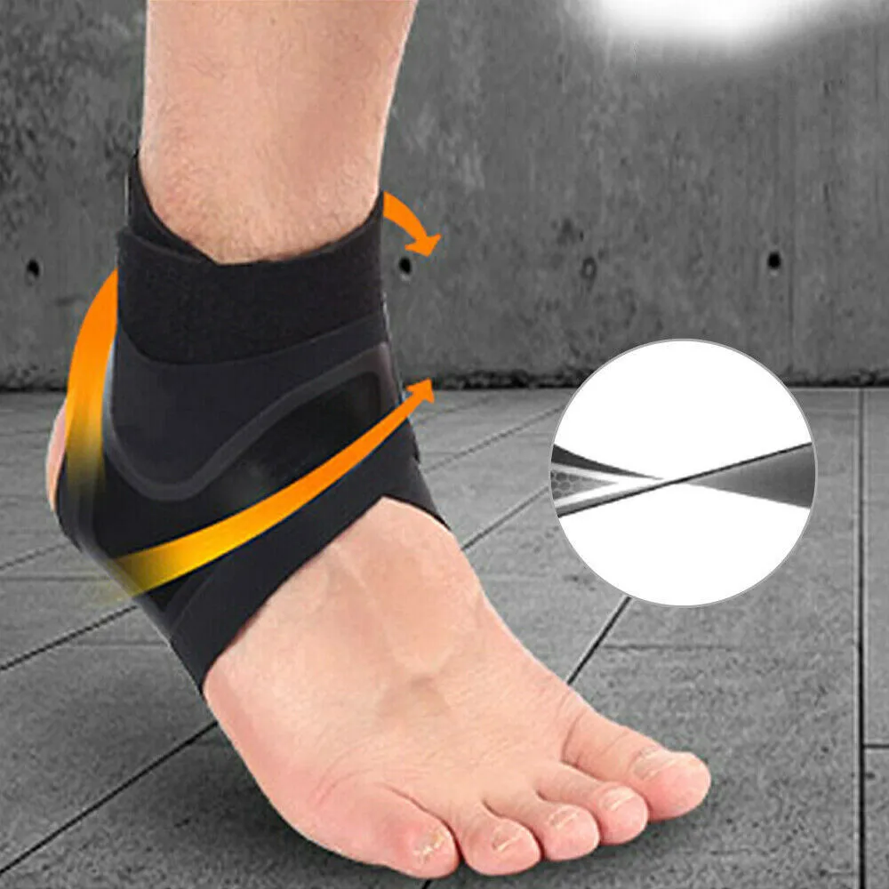 Ankle Brace Adjustable Compression Ankle Support Elastic Ankle Guard Pain Relief Strap Basketball Ankle Brace Support