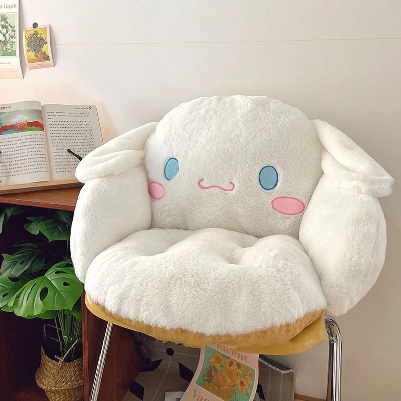 Kawaii Sanrioed Anime Peripheral Kuromi Mymelody Cinnamorol Bedroom Bay Futon Plush Tatami Cushion Christmas Birthday Gift