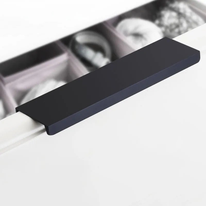 تسحب مخفية للخزائن حافة تسحب ماتي إصبع خزانة تسحب مقابض مخفية لدرج المطبخ إصبع حافة سحب تبويب مقبض