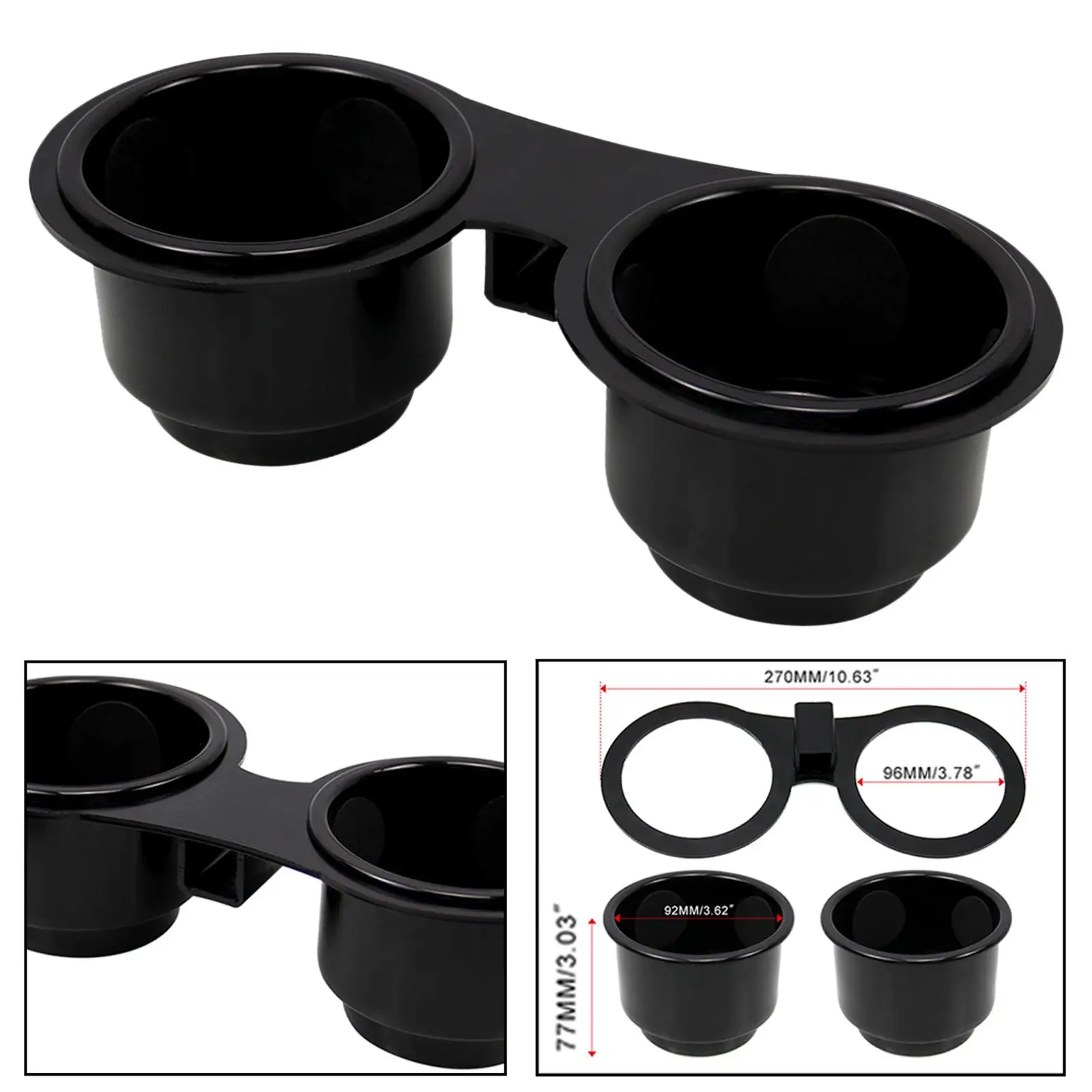 

Passenger Grab Handle Cup Holder Easy to Install, Directly Replace for RZR 4 570 800 900 1000 Automotive Accessories