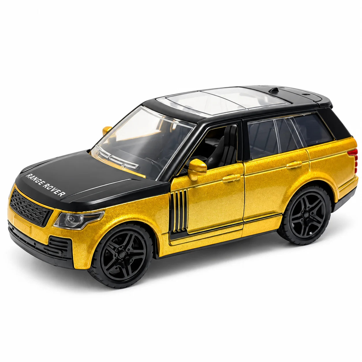 (Corrugated Box) 1/36 Scale, Summit Rover Style Toy Car, Powerful Spring, Metal Casting, Home Decoration Item, a Perfect Gift.