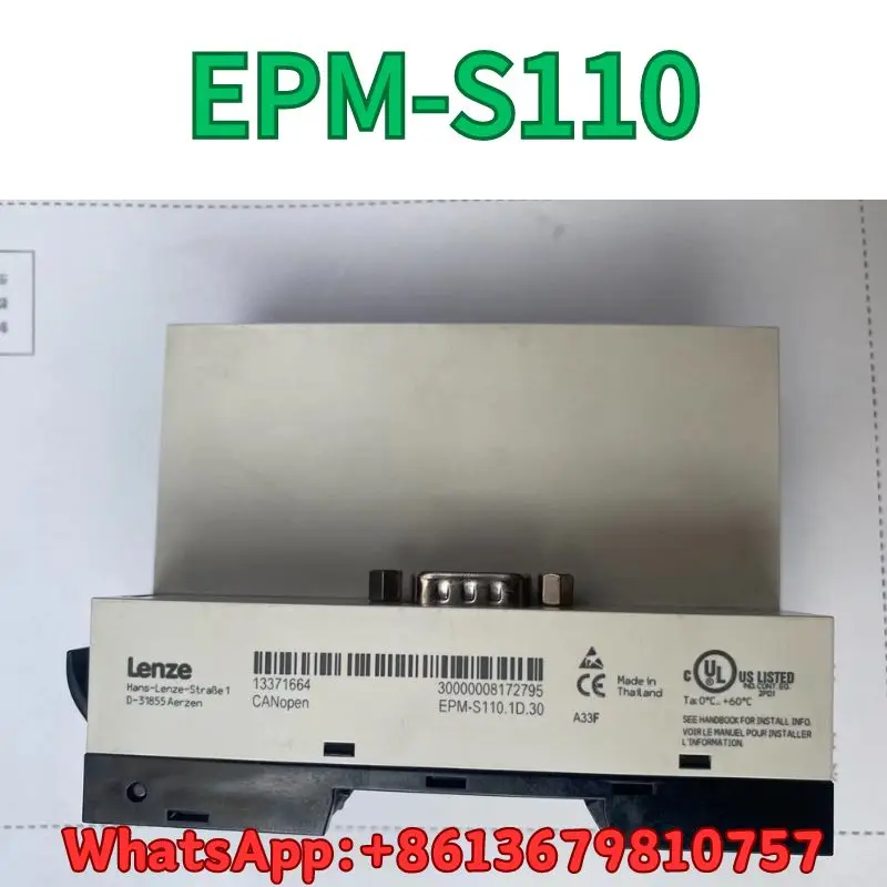 second-hand IO module EPM-S110 test OK Fast Shipping