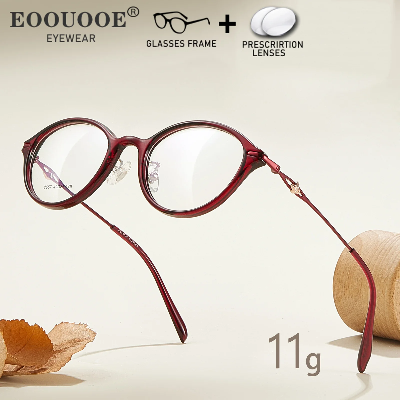 النساء TR90 نظارات وصفة طبية نظارات مكافحة الضوء الأزرق شبه كروية قصر النظر مد البصر العدسات التقدمية القراءة البيضاوي نظارات #6