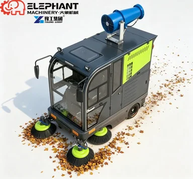 Factory Direct Sale Battery-Powered Ride-On Automatic Road Sweeper For Stadium & Arena Surrounds