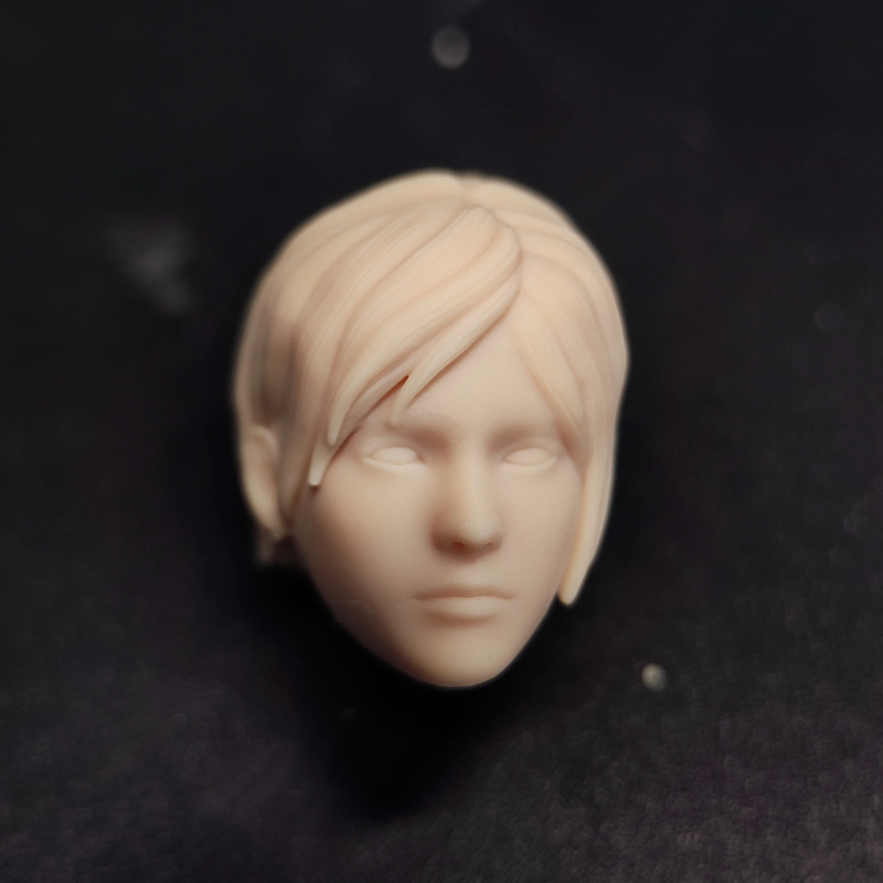 HL1783 DIY Customized 1/18 1/12 1/10 Scale Unpainted Head Sculpt for 3.75