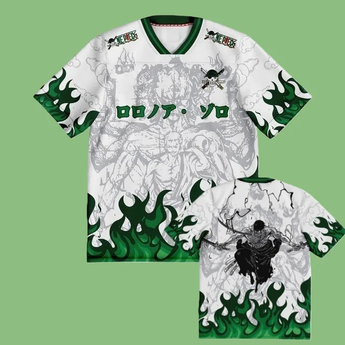 New Football Jerseys, Japanese Anime Bandai One Piece Luffy 
