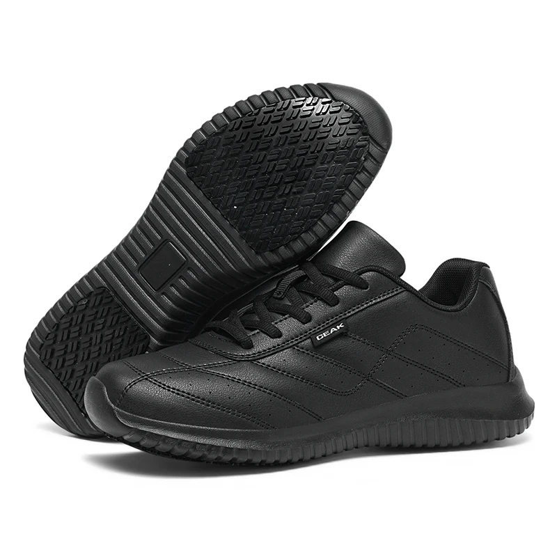 Chef shoes four seasons non-slip waterproof oil-proof hotel kitchen work shoes light breathable outdoor men's walking sneakers
