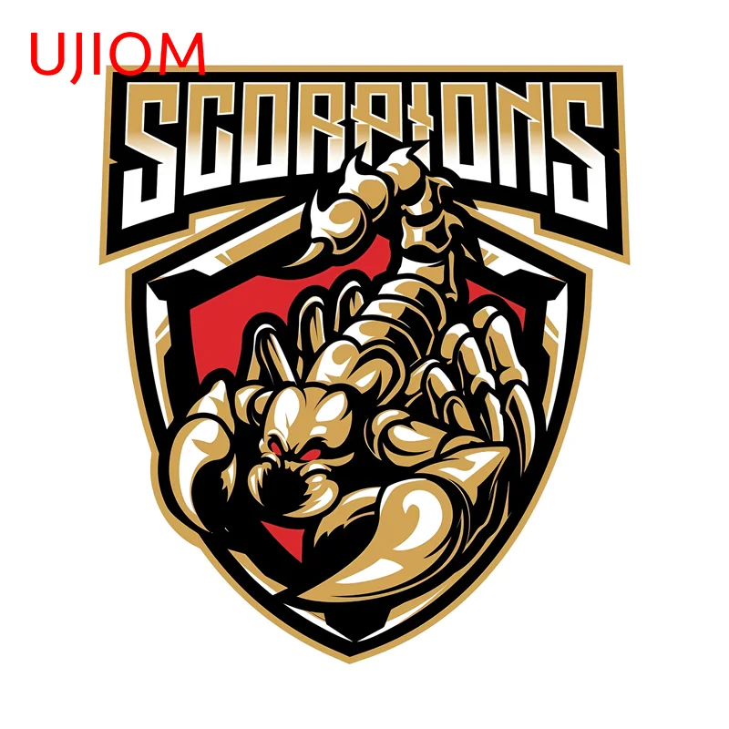 UJIOM Scorpion Terrifying Cold Blooded Animals Wall Sticker Attractive Hot Selling Murals Decal Suitable For Computer Case Decor