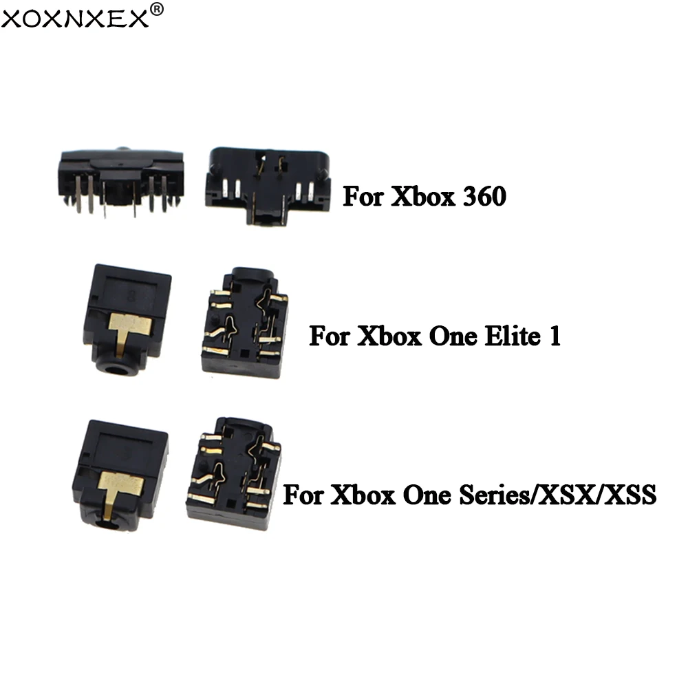 1/2/10 PCS 3,5mm Headset Stecker Port Buchse Kopfhörer Jack Für Xbox One Elite Serie S/X Für Xbox 360 Controller
