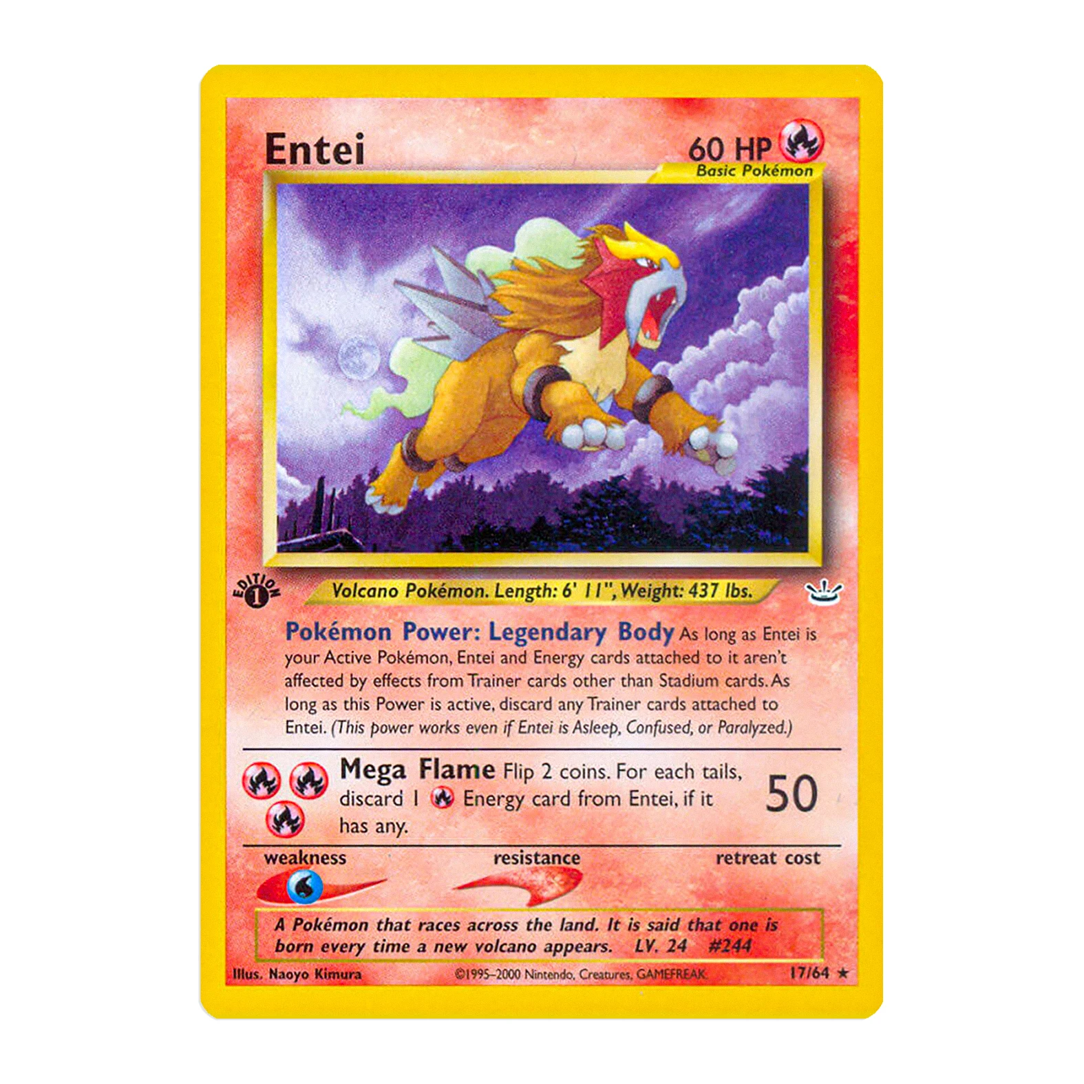 Neo Revelation Foil Set PKM Card Entei Ho-oh Houndoom Raikou Suicune Pokemon PTCG لعبة بطاقات الوكيل