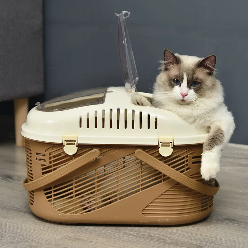 

Pet Air Case Cat Dog Out Portable Basket Small Dog Cage Cat Dog Universal Out Cage Suitcase