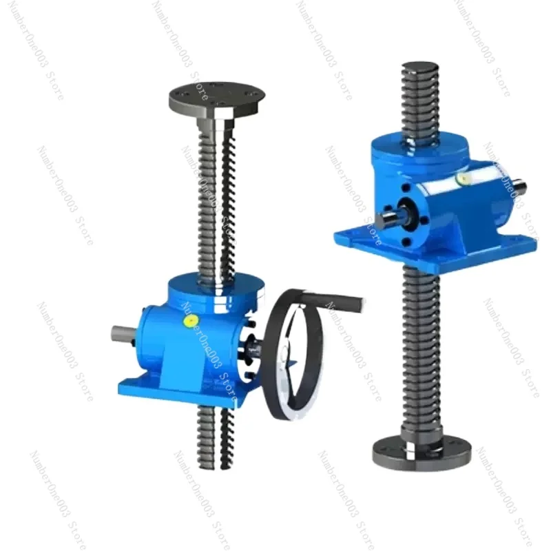 Spiral Turbine Screw Lift Small Hand-Cranked Worm Gear Lift Electric Ball Screw Lift Platform