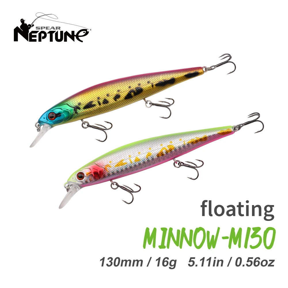 

Floating Long Casting Minnow Fishing Lure 16g 13cm Artificial Wobbler Jerkbait Saltwater Hard Bait Bass Trout Pike Crankbait