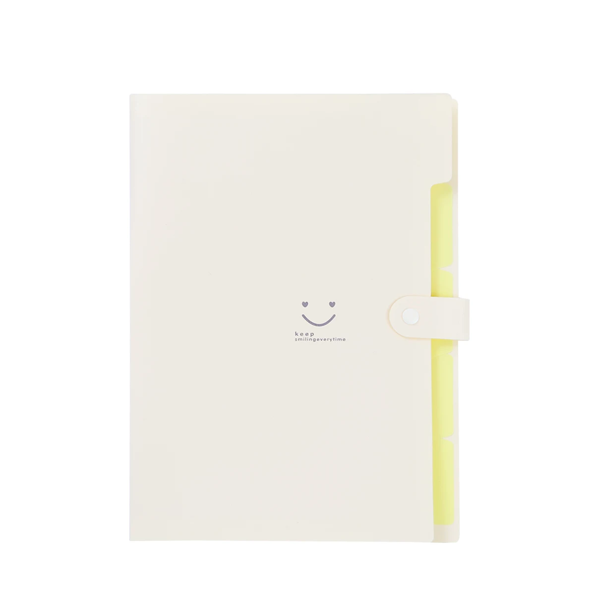 

Creative Candy Color Folder 5 Pockets Plastic Snap Closure A4 Letter Size Accordion Folder For Documents Storage
