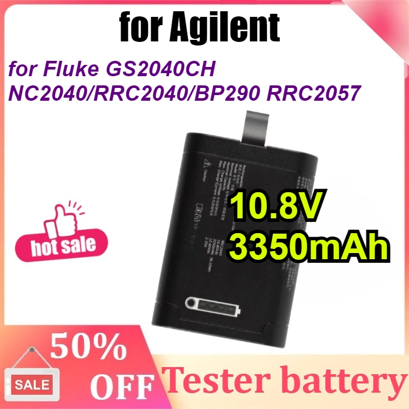 

New 10.8V 3350mAh for Agilent Fluke GS2040CH NC2040/RRC2040/BP290 RRC2057 Battery Pack Tester battery