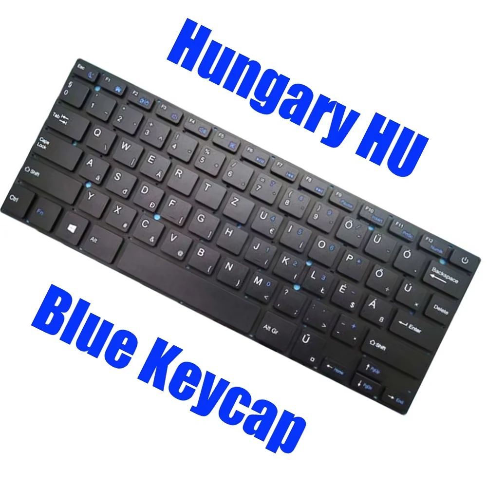 

Hungary HU Keyboard MB27716023 XK-HS002 YXT-NB93-64 K3103 F0001-023 0280GG NB92-13 34280B052 Blue Keycap Laptop Keyboard