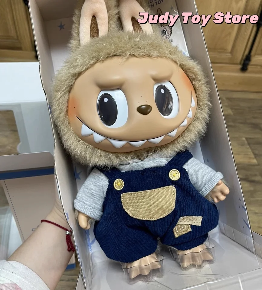 Original Labubu Series Anime Figure Time To Chill Doll Delicated Model Labubu Toy Home Decoration Adult Kids Birthday Xmas Gifts