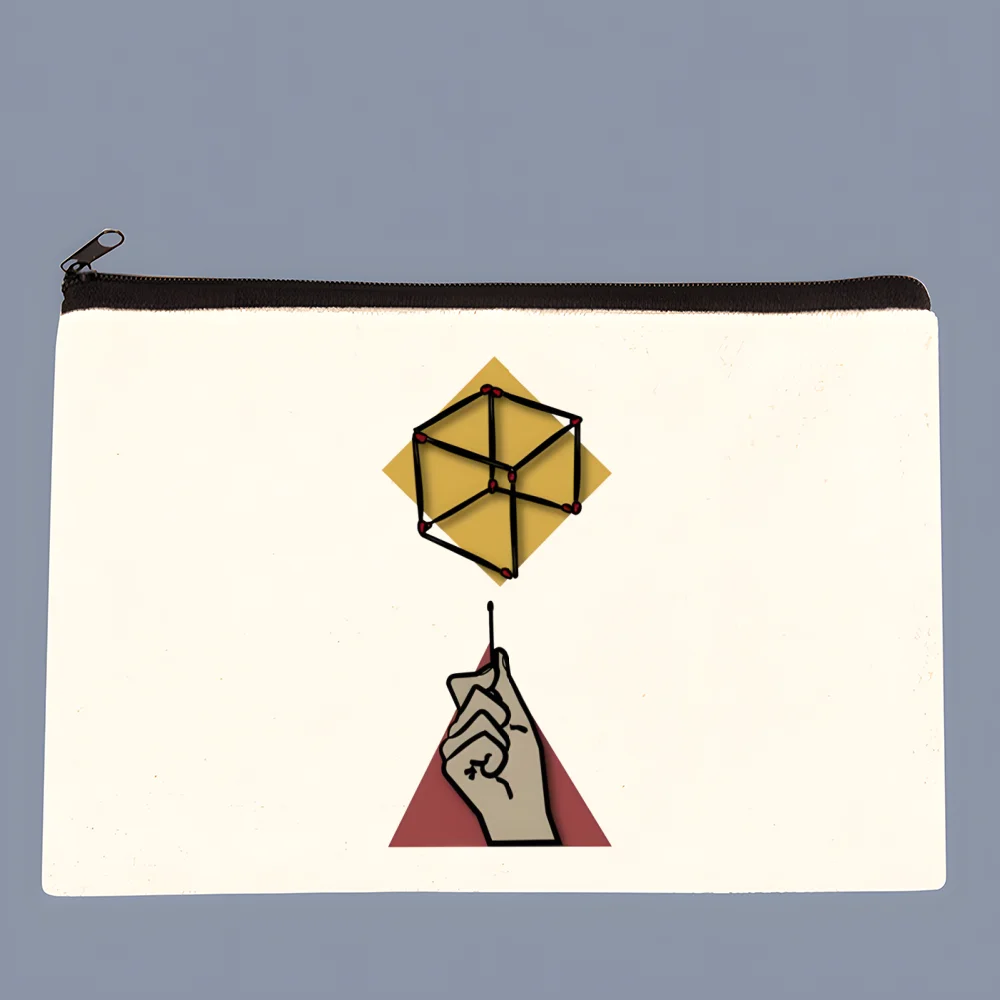 rusty lake Small Square Bag Coin Purse Storage Small Bag Card Key Coin Clutch Zipper Key Bag