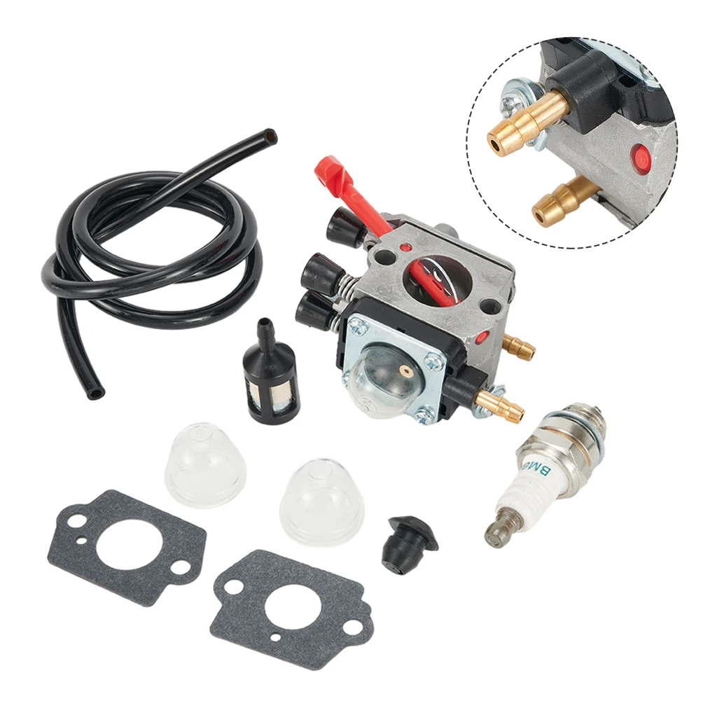 

1set Carburetor For Stihl BG50 BG65 SH55 SH85 Leaf Blower Fuel Pipe Filter Carburetor Replacement Parts Landscape Power Tool