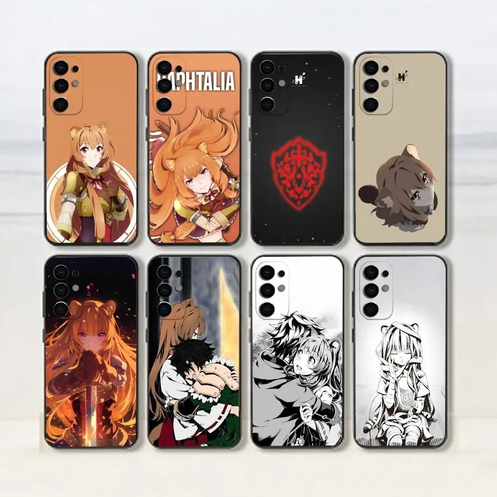 Anime-R-Raphtalia  Phone Case For Samsung S26,S25,S24,S23,S22,S21,S30,Ultra,Plus,Fe,Lite,Note,10,Black Cover