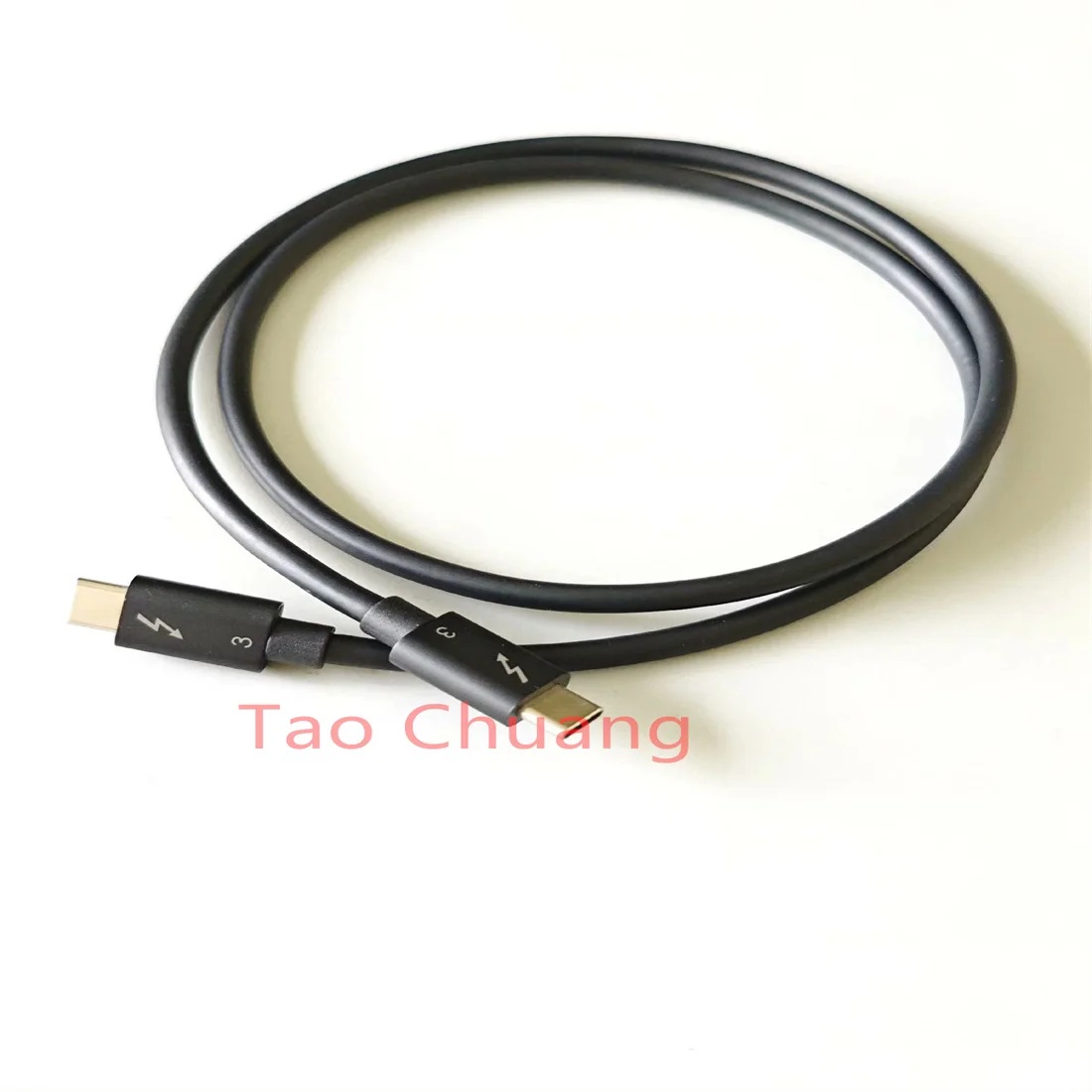 FOR Lenovo Thunderbolt 3 docking station data cable, high-speed 40G 100W fast charging, supports 5K video connection cable