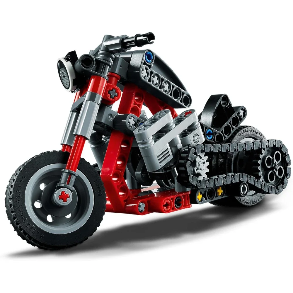 Kit de blocs de construction de moto technique pour Adventure, jouets modèles 2 en 1, cadeau d'anniversaire pour enfants, Compatible avec Legoed