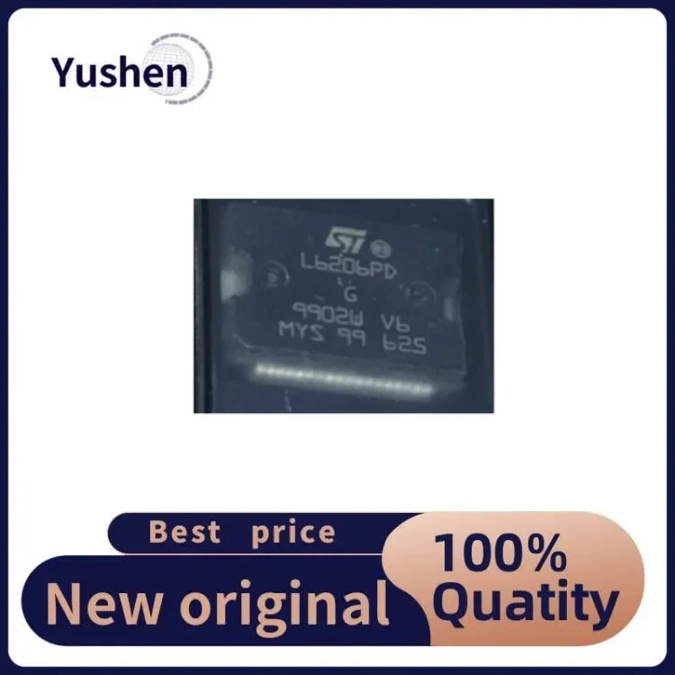 

10PSC New Original IC L6206 L6206PD HSSOP36 Car Audio Power Amplifier Chip 100% Quality