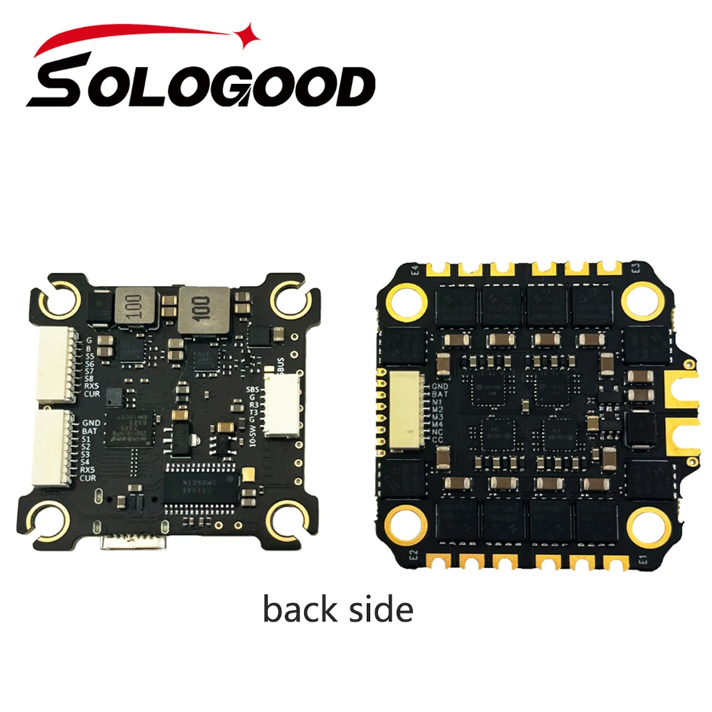 SoloGood F722 Stack ICM42688P F722 kontroler lotu BLHELI_S 60A 4w1 ESC 30.5X30.5mm 2-6S dla FPV Freestyle Drone Quadcopter