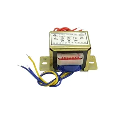 AC 6V 9V 12V 15V 18V 24V output voltage 3W EI copper core input 220V 50Hz~60Hz  single/dual voltage Copper power transformer