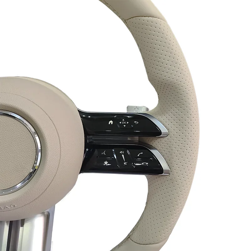 Applicable to all old models of MercedesBenzs lossless upgrade the new steering wheel assembly