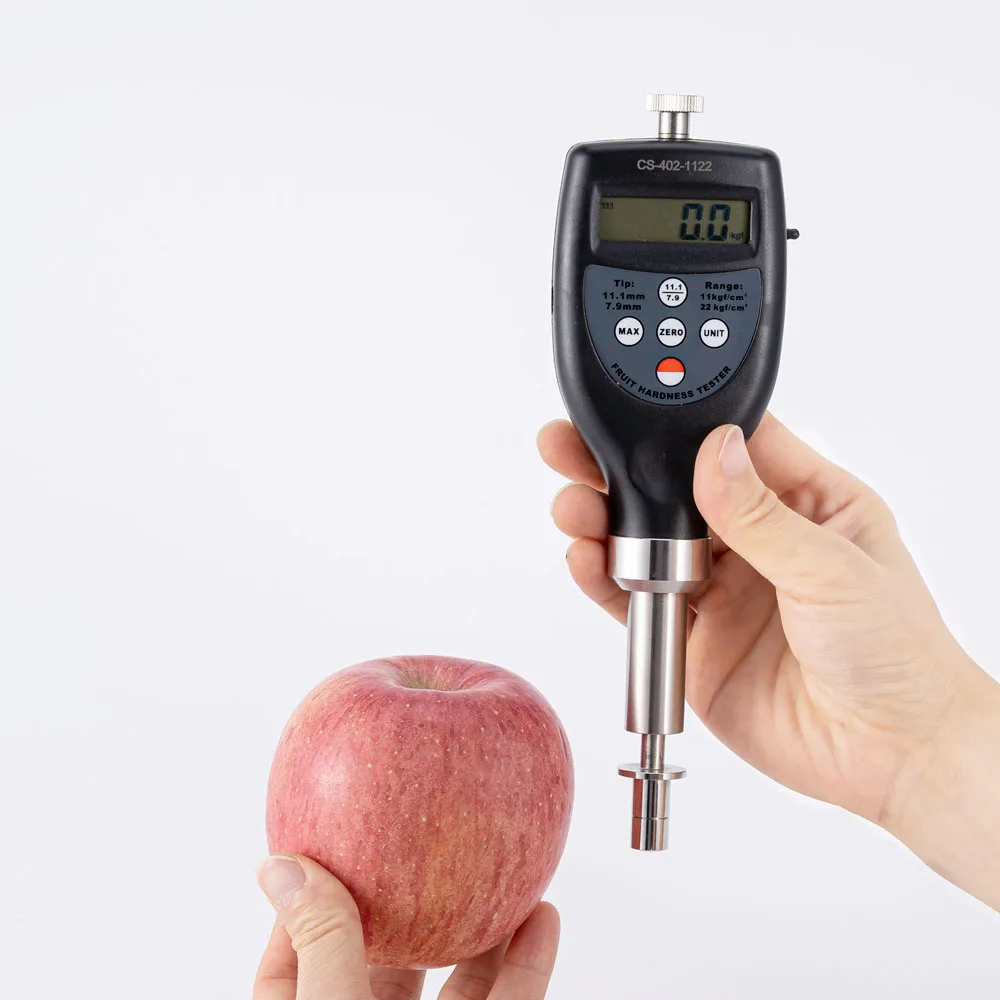 Digital Display Fruit Hardness Tester CS-402-1122 Fruit Hardness Tester Grape Apple Pear Banana Fruit Ripeness Tester