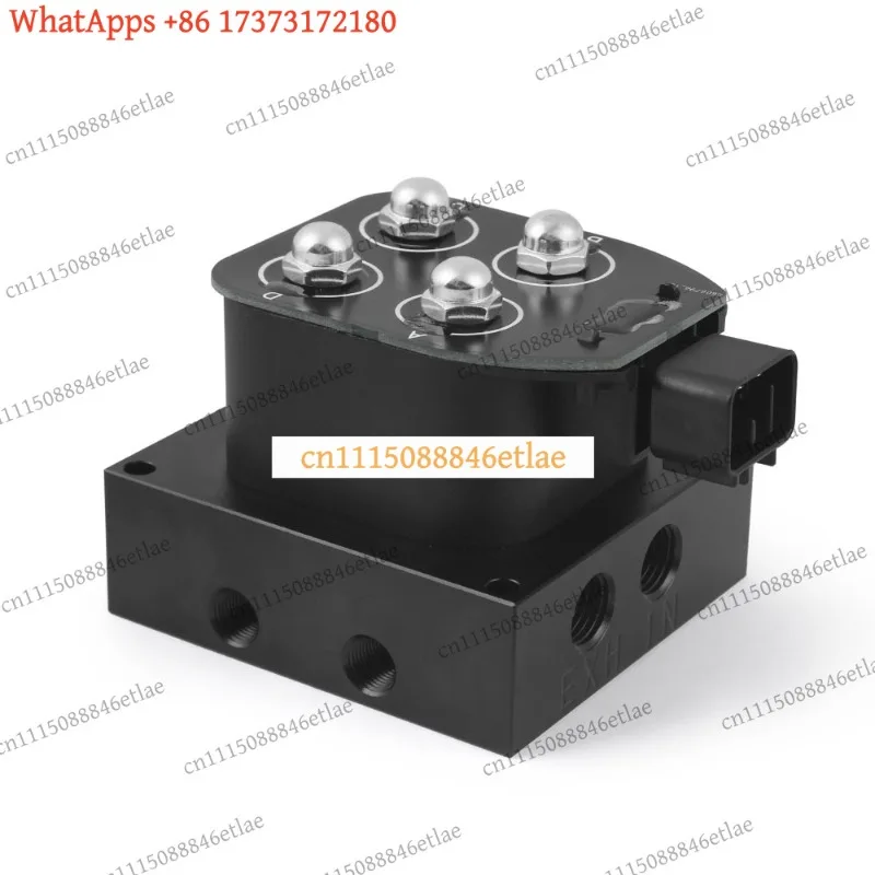 0-200psi 12V Solenoid Valve Air Ride Suspension Manifold Valve Pneumatic Shock Absorber Fast Control fbss For Auto/Motorcycle
