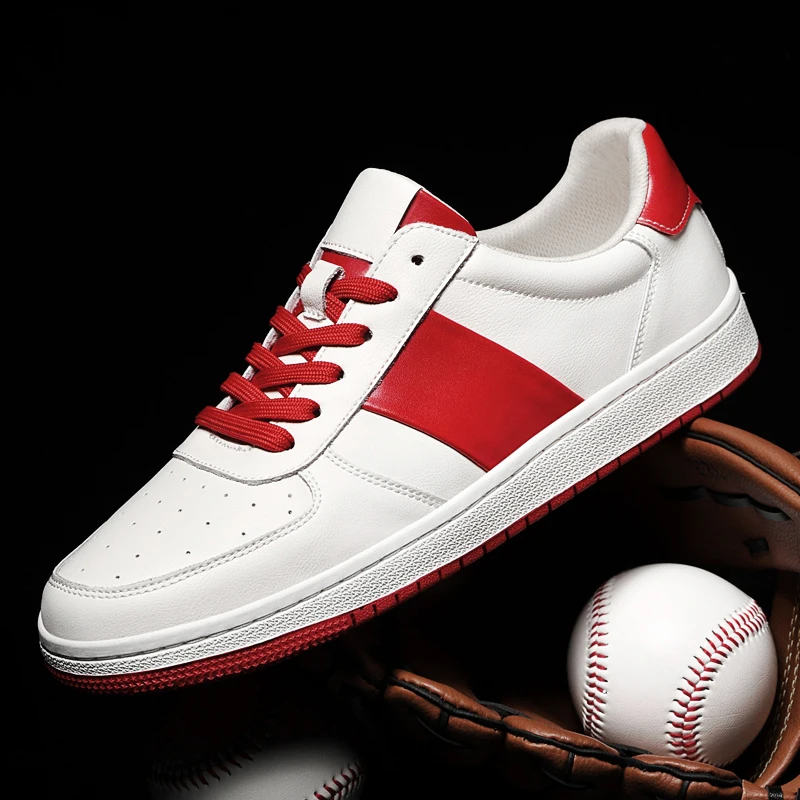 Новые летние повседневные мужские туфли для досок, деловые дышащие легкие спортивные белые туфли на толстой подошве с цветными блоками