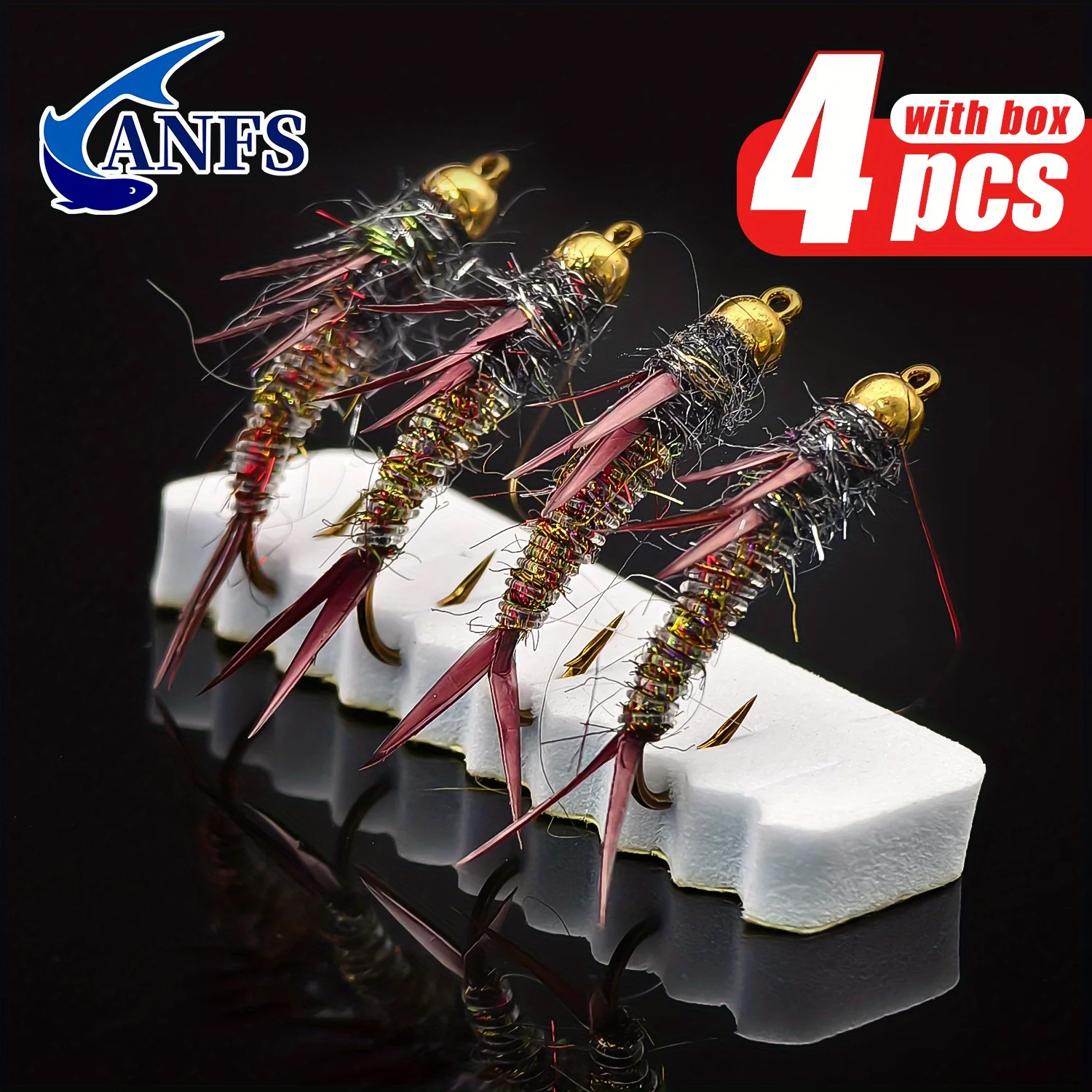 Anfs 4Pcs Stone Fly…