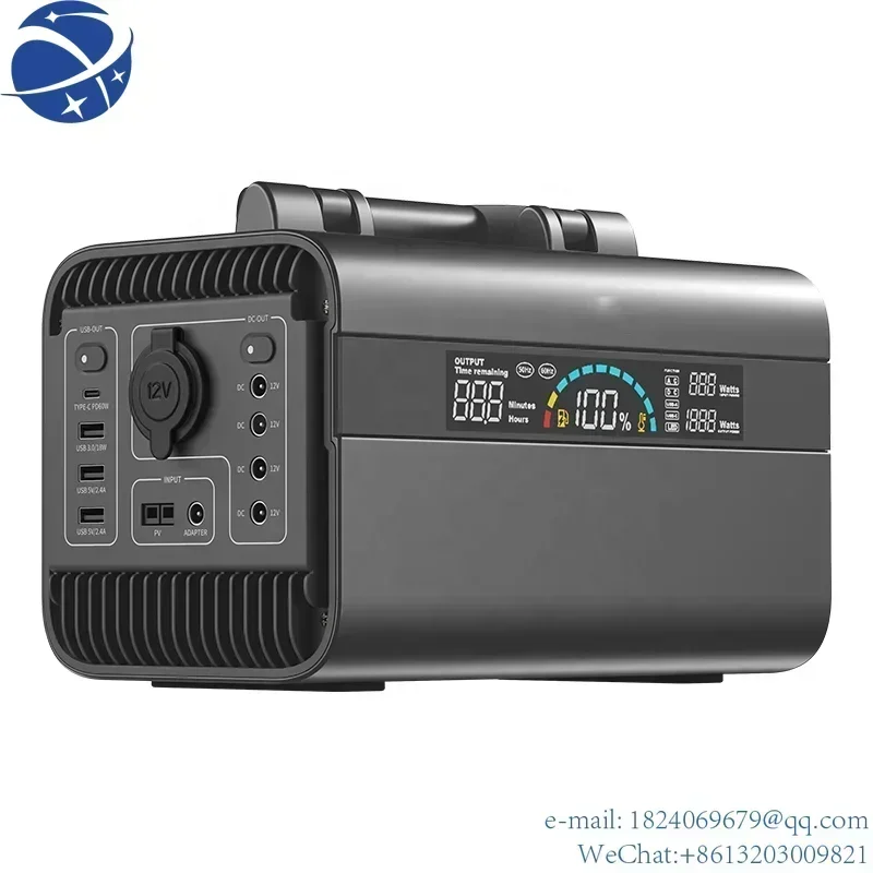 

YUN YI 300W 600W 1000W DC Type-C USB QC Output Portable Batteries Energy Storage Power Station Lithium Batteries