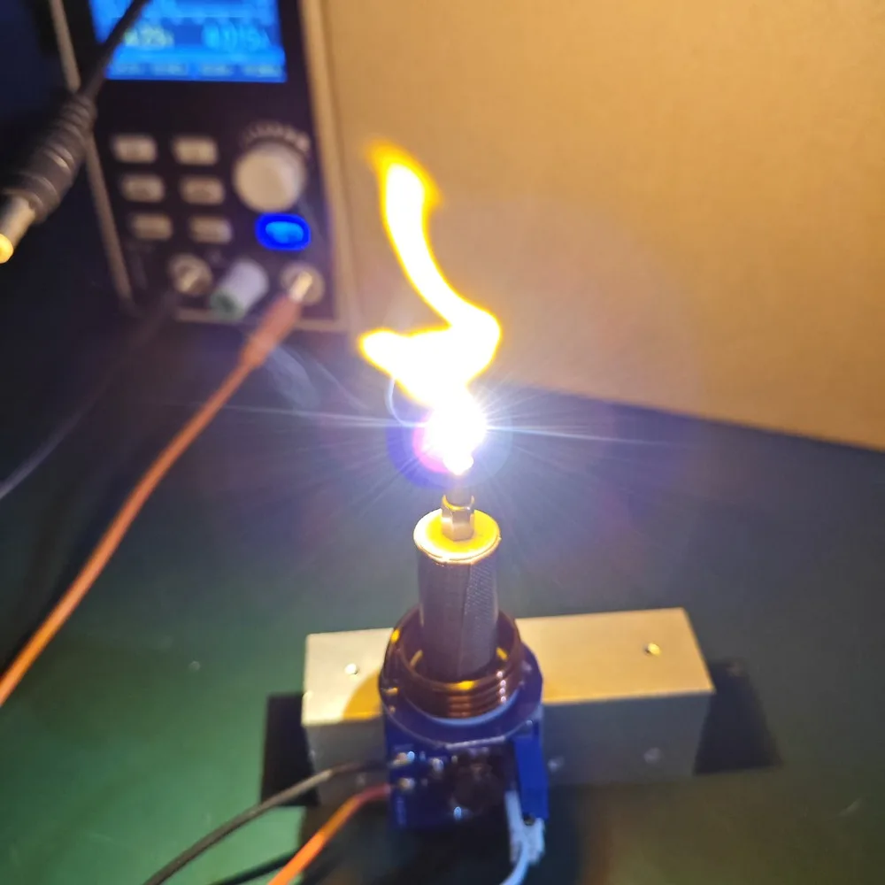 High Frequency Tesla Coil, Electric Ignition Head,Electronic Candle Electric Ignition Module,Physical Science Experiment DIY Kit