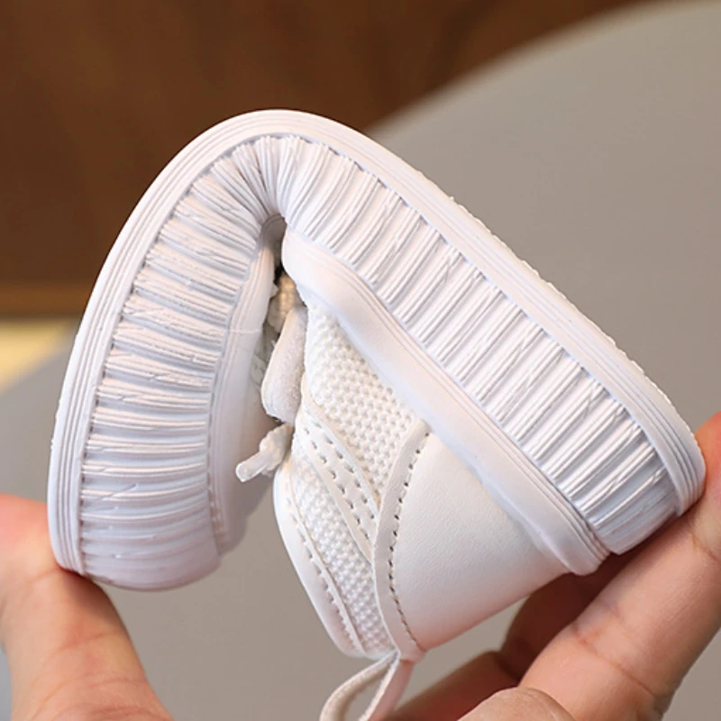 Chaussures en Maille Respirante à Semelle Souple pour Fille, Baskets Décontractées, à la Mode, pour École, Printemps et Automne