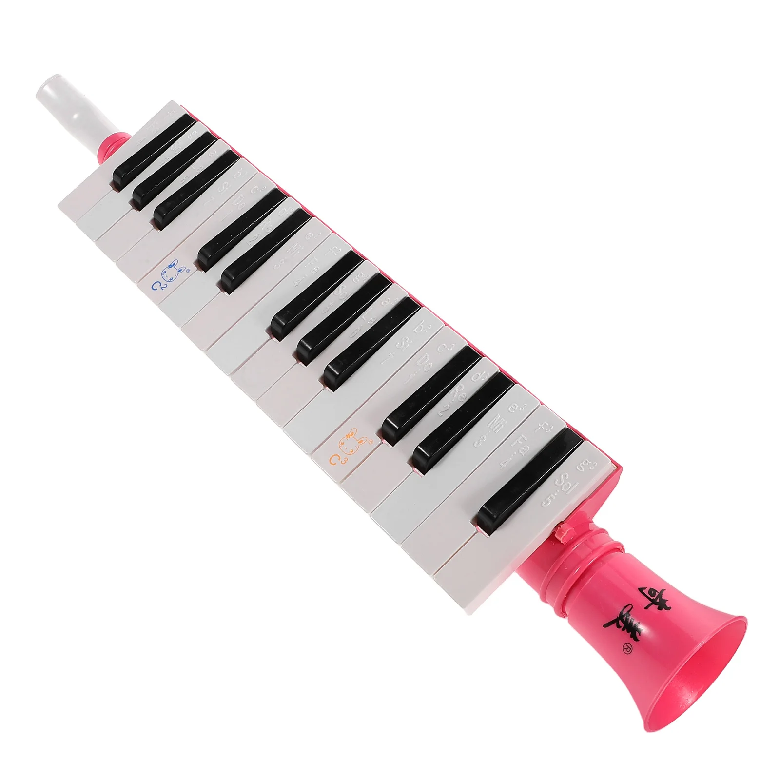 

Harmonica 27 Keys Piano Keyboard Instrument Early Educational Instruments Mouth Wind Beginners Horn Pink Organ Student