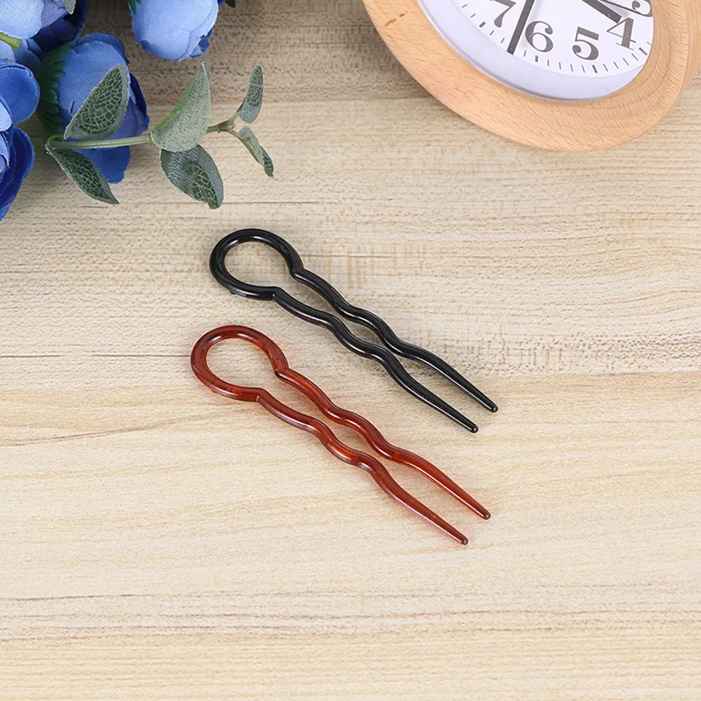 

24pcs Spiral Pins Durable ABS Resin for Long Hair Women Accessories Girls Hairpin Hair Shape Styling Tool Travel