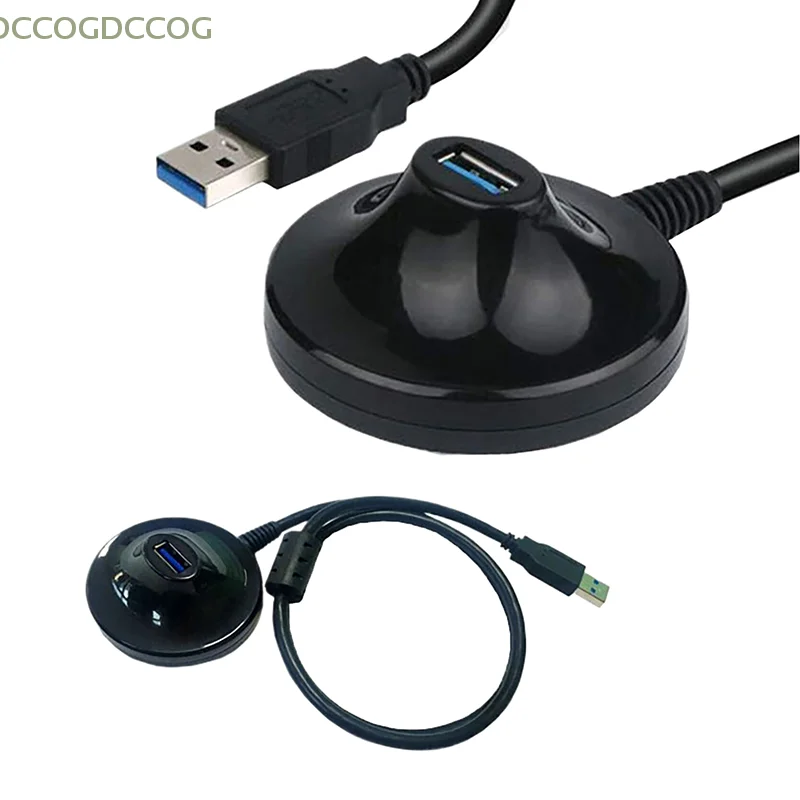 

1m USB 3.0 Extender Cable Male For Laptop Projector Mouse Keyboard USB Extender To Female Adapter Base Docking Stand