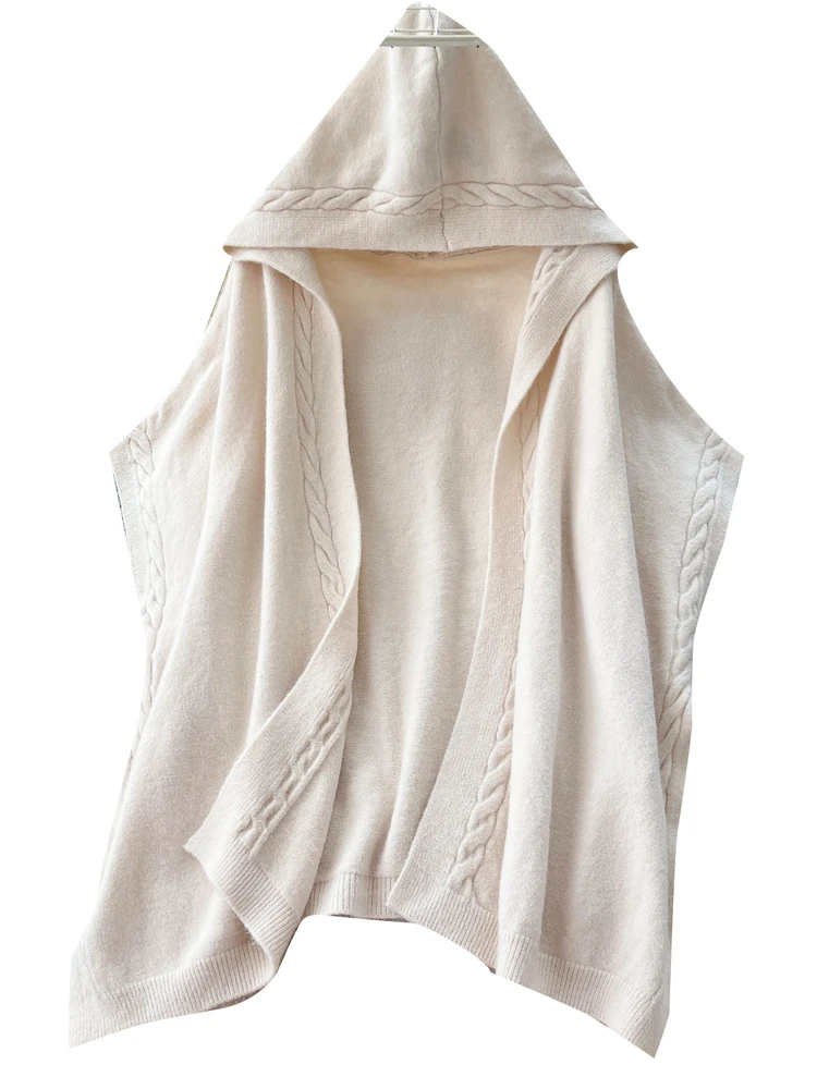 

Loose Knitted Casual Outerwear Women's Sweater Cardigan Fall Season Versatile Comfortable Fit Full Sve round Ne Sweater