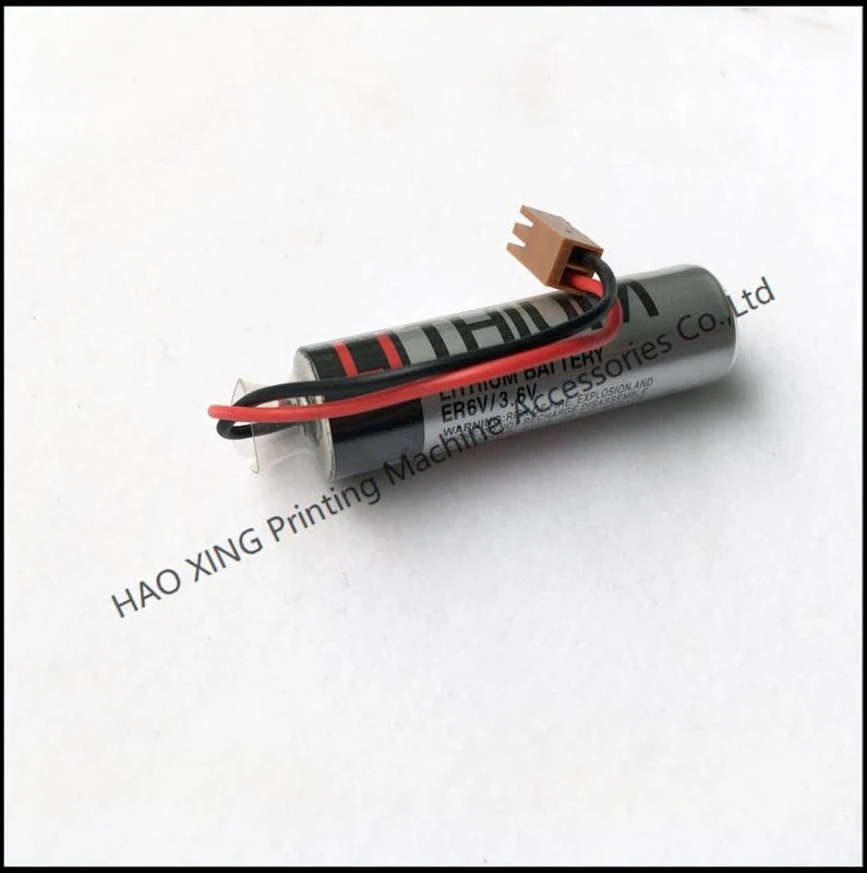 

Best Price ER6V/3.6V Battery Printing Machinery Ink Key Motor Driver Battery Durable for Komori Equipment 3.6V Battery