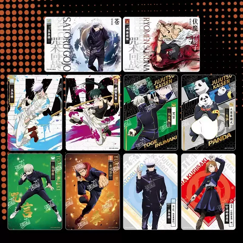 Genuine Kayou Jujutsu Kaisen Jujutsu High Arc Series 1 Full Box Sealed Anime Trading Cards Satoru Gojo Collectible Card Game
