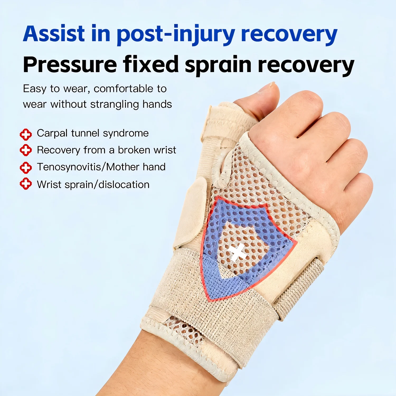 1/2 PC Professional Wrist Support Brace Arthritis Wrist Band Carpal Tunnel Syndrome Wrist Brace Sprain Protection Wrist Support