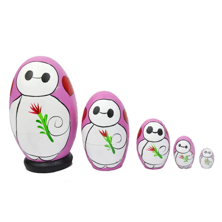 

Matryoshka doll, creative matryoshka doll, children's toy, egg shape, cartoon, chubby, pattern, egg 5 layers, hand drawn